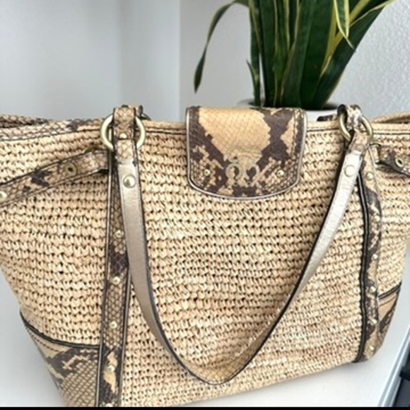 Coach Python Tote - Picture 2 of 6